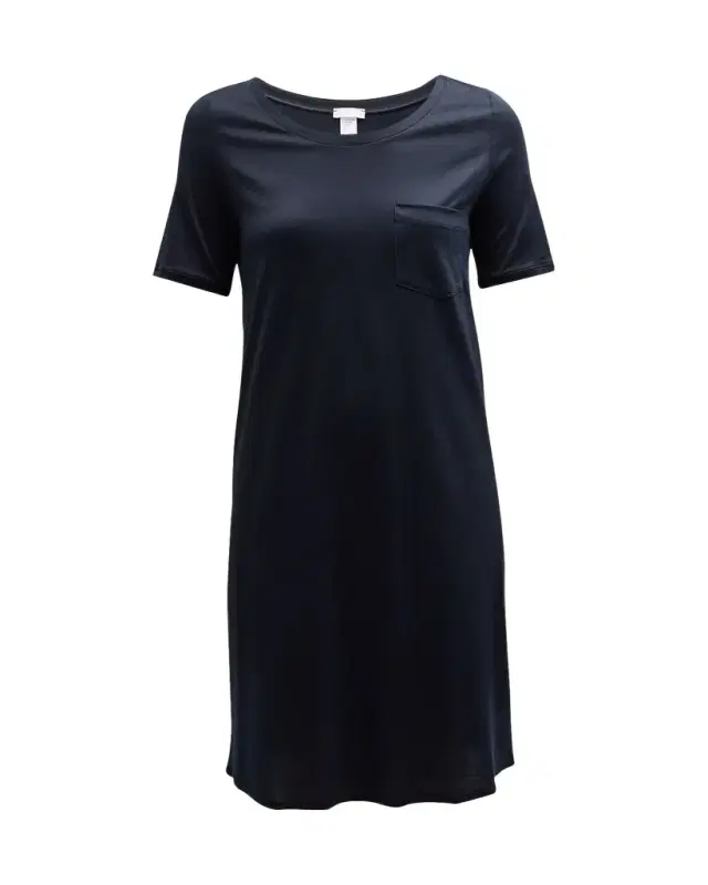 Hanro Cotton Deluxe Short-Sleeve Big Sleepshirt