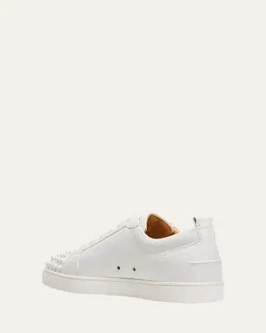 Christian Louboutin Men's Louis Junior Spiked Low-Top Sneakers | Thumbnail 4 Christian Louboutin Men's Louis Junior Spiked Low-Top Sneakers | Thumbnail 4