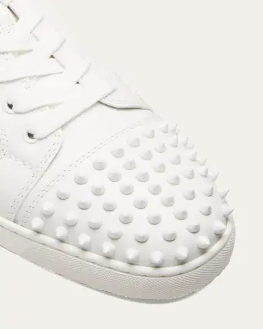 Christian Louboutin Men's Louis Junior Spiked Low-Top Sneakers | Thumbnail 5 Christian Louboutin Men's Louis Junior Spiked Low-Top Sneakers | Thumbnail 5