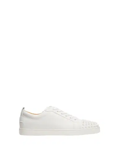 Christian Louboutin Men's Louis Junior Spiked Low-Top Sneakers | Thumbnail 1 Christian Louboutin Men's Louis Junior Spiked Low-Top Sneakers | Thumbnail 1