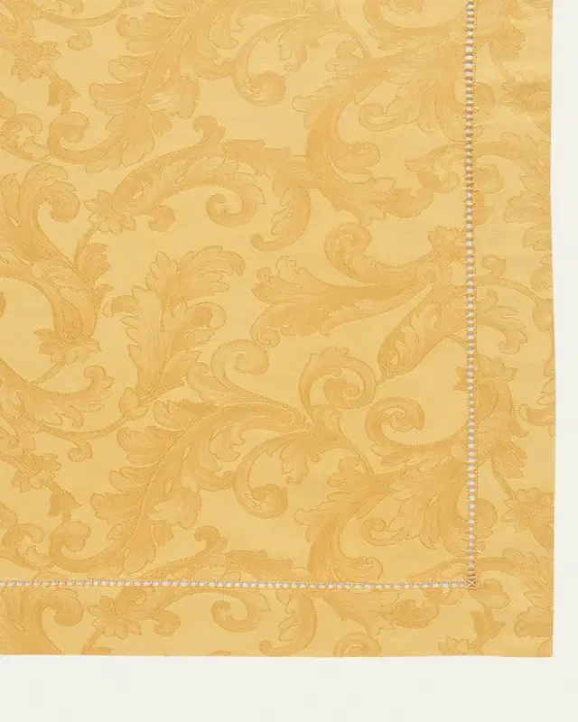 Sferra Acanthus Jacquard Tablecloth, 70" x 108"