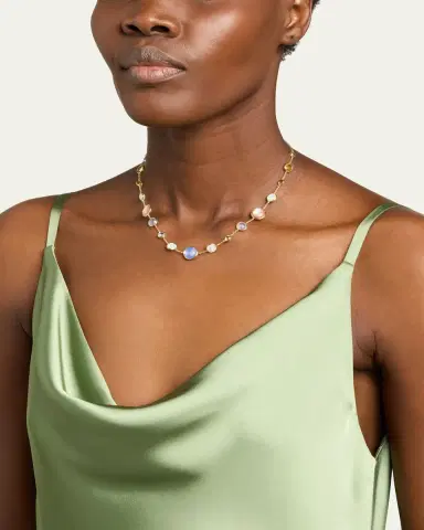Ippolita Lollitini Short Necklace in 18K Gold | Thumbnail 2 Ippolita Lollitini Short Necklace in 18K Gold | Thumbnail 2
