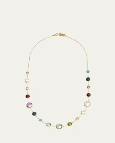 Ippolita Lollitini Short Necklace in 18K Gold | Thumbnail 5 Ippolita Lollitini Short Necklace in 18K Gold | Thumbnail 5