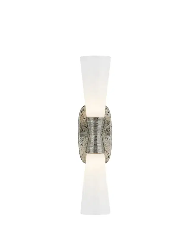 Visual Comfort Signature Utopia Large Double Bath Sconce By Kelly Wearstler
