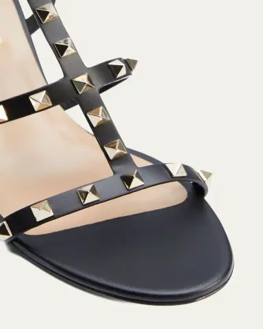 Valentino Garavani Rockstud Leather 60mm City Sandals | Thumbnail 5 Valentino Garavani Rockstud Leather 60mm City Sandals | Thumbnail 5
