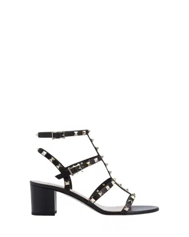 Valentino Garavani Rockstud Leather 60mm City Sandals | Thumbnail 1 Valentino Garavani Rockstud Leather 60mm City Sandals | Thumbnail 1
