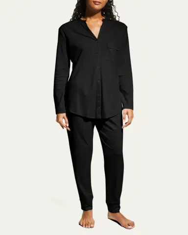 Hanro Pure Essence Two-Piece Pajama Set | Thumbnail 2 Hanro Pure Essence Two-Piece Pajama Set | Thumbnail 2