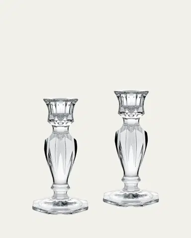 William Yeoward Crystal Mimi Candlestick Holders, Set of 2 | Thumbnail 2