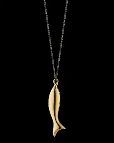 Monica Rich Kosann "Perseverance" Fish Charm Necklace | Thumbnail 2