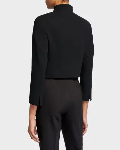 Akris Pandora Short Wool Jacket | Thumbnail 2 Akris Pandora Short Wool Jacket | Thumbnail 2
