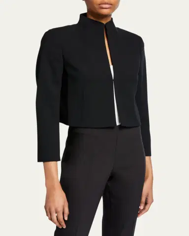 Akris Pandora Short Wool Jacket | Thumbnail 5 Akris Pandora Short Wool Jacket | Thumbnail 5