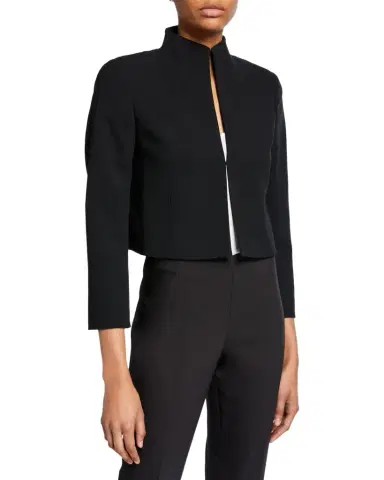 Akris Pandora Short Wool Jacket | Thumbnail 1 Akris Pandora Short Wool Jacket | Thumbnail 1