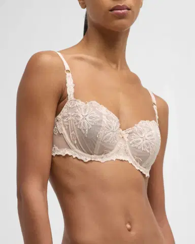 Chantelle Champs Elysees Lace Demi Bra | Thumbnail 2