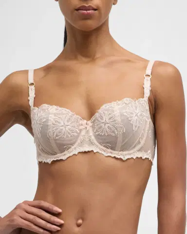 Chantelle Champs Elysees Lace Demi Bra | Thumbnail 3
