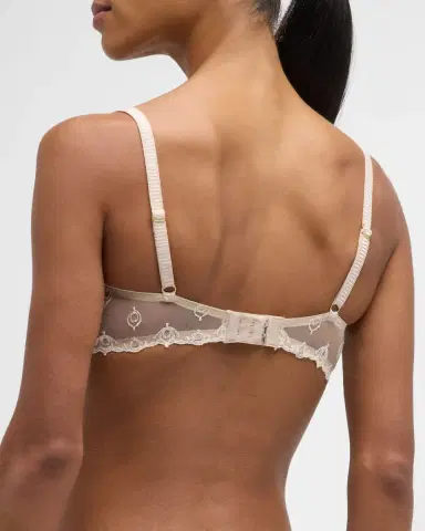Chantelle Champs Elysees Lace Demi Bra | Thumbnail 4