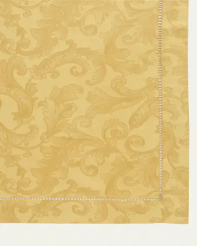 Sferra Acanthus Jacquard Tablecloth 70" X 126" | Thumbnail 1