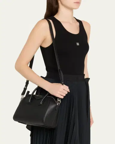 Givenchy Antigona Mini Top Handle Bag in Grained Leather | Thumbnail 2 Givenchy Antigona Mini Top Handle Bag in Grained Leather | Thumbnail 2