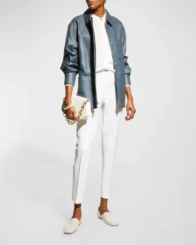 Lafayette 148 New York Gramercy Acclaimed-Stretch Pants | Thumbnail 76