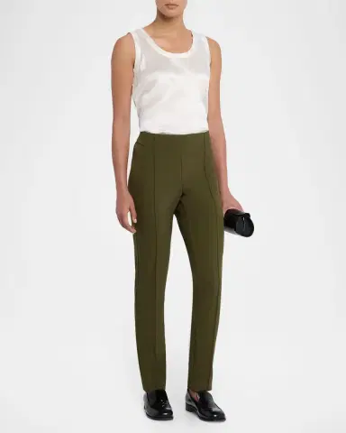 Lafayette 148 New York Gramercy Acclaimed-Stretch Pants | Thumbnail 91
