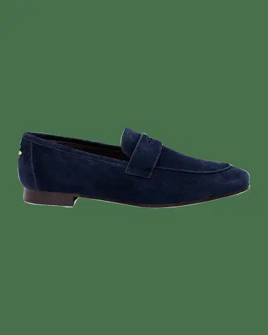 Bougeotte Suede Slip-On Penny Loafers | Thumbnail 2 Bougeotte Suede Slip-On Penny Loafers | Thumbnail 2