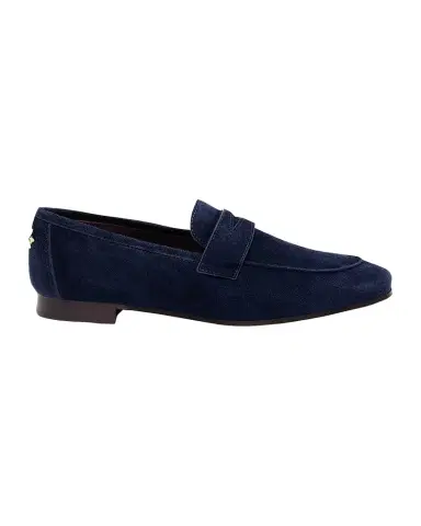 Bougeotte Suede Slip-On Penny Loafers | Thumbnail 1 Bougeotte Suede Slip-On Penny Loafers | Thumbnail 1