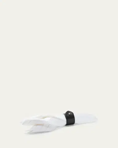 Ralph Lauren Home Wyatt Leather Napkin Rings, Set of 4 | Thumbnail 2
