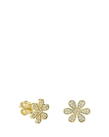 Sydney Evan 14K Gold Daisy Stud Earring with Diamonds | Thumbnail 1 Sydney Evan 14K Gold Daisy Stud Earring with Diamonds | Thumbnail 1