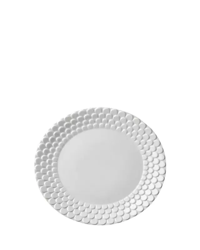 L'Objet Aegean White Dinner Plate