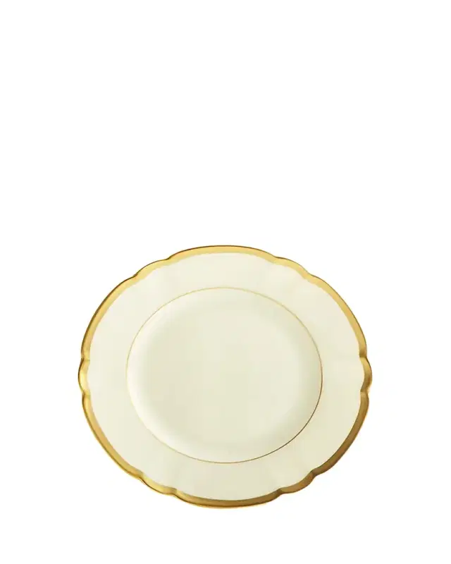 Haviland & Parlon Colette Gold Bread & Butter Plate