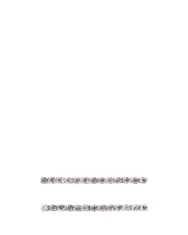 Jennifer Behr Gwen Crystal Bobby Pins, Set of 2