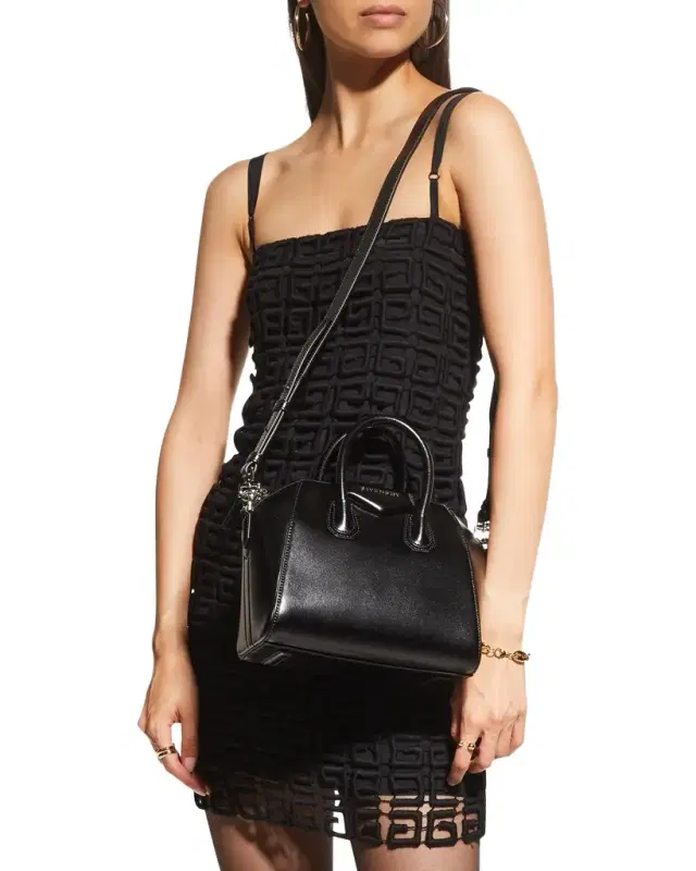 Givenchy Antigona Mini Top Handle Bag in Box Leather