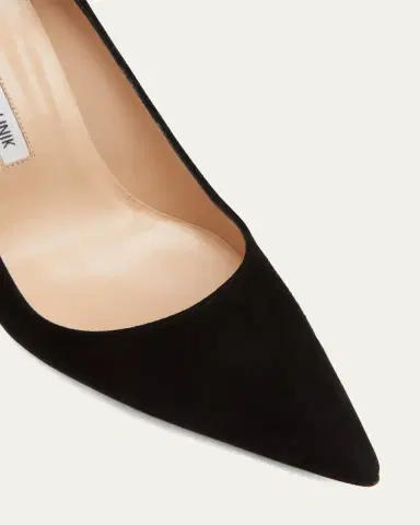 Manolo Blahnik BB 105mm Suede Pumps | Thumbnail 5 Manolo Blahnik BB 105mm Suede Pumps | Thumbnail 5