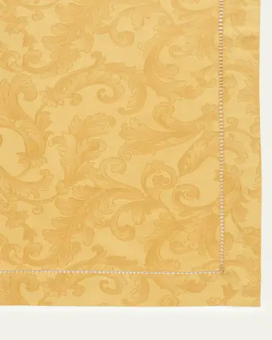 Sferra Acanthus Jacquard Tablecloth 70" X 162" | Thumbnail 2