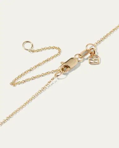 Sydney Evan 14k Yellow Gold Small Diamond Evil Eye Necklace | Thumbnail 4 Sydney Evan 14k Yellow Gold Small Diamond Evil Eye Necklace | Thumbnail 4