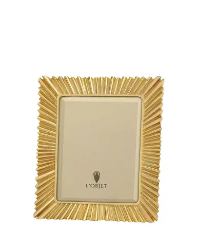 L'Objet Gold Ray Picture Frame, 4" x 6" | Thumbnail 1