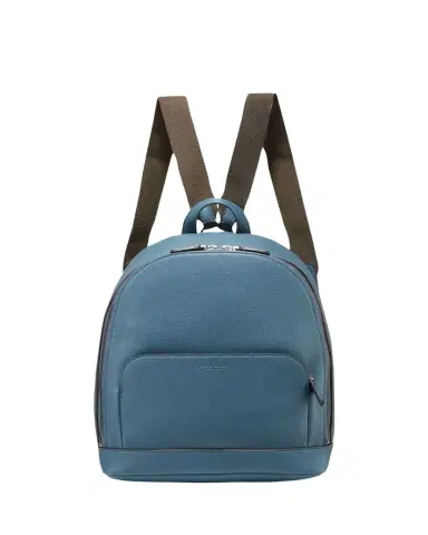 Giorgio Armani Men's Tumbled Calf Leather Backpack | Thumbnail 1 Giorgio Armani Men's Tumbled Calf Leather Backpack | Thumbnail 1