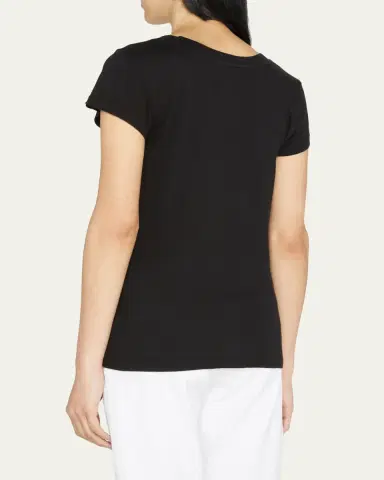 L'Agence Cory Scoop-Neck Tee | Thumbnail 3