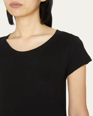 L'Agence Cory Scoop-Neck Tee | Thumbnail 5