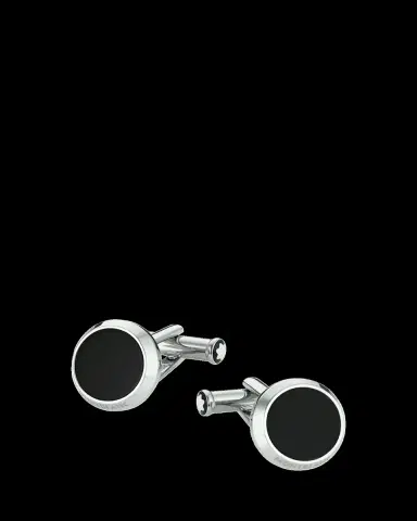 Montblanc Meisterstück Onyx-Inlay Cuff Links | Thumbnail 2 Montblanc Meisterstück Onyx-Inlay Cuff Links | Thumbnail 2