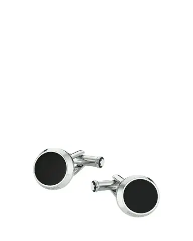 Montblanc Meisterstück Onyx-Inlay Cuff Links | Thumbnail 1 Montblanc Meisterstück Onyx-Inlay Cuff Links | Thumbnail 1