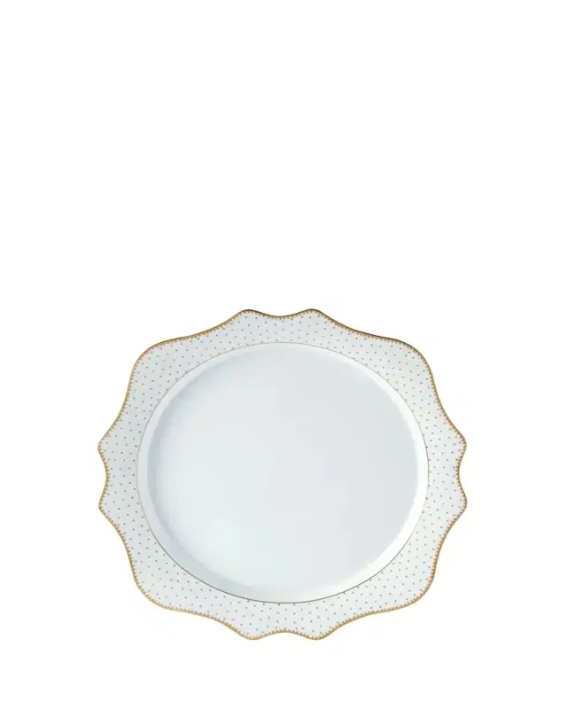 Anna Weatherley Simply Anna Antique Polka Charger Plate