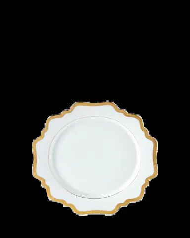 Anna Weatherley Antiqued White Dinner Plate | Thumbnail 2