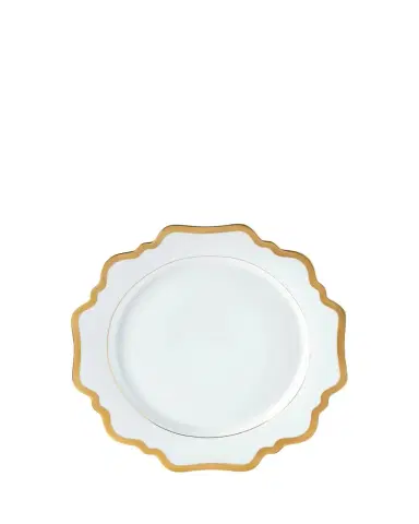 Anna Weatherley Antiqued White Dinner Plate | Thumbnail 1