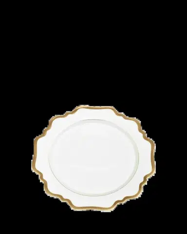 Anna Weatherley Antiqued White Dessert Plate | Thumbnail 2