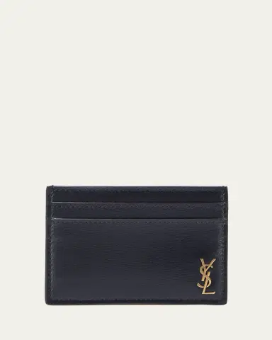 Saint Laurent Men's YSL Monogram Card Case | Thumbnail 2 Saint Laurent Men's YSL Monogram Card Case | Thumbnail 2