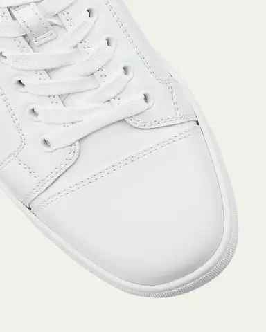 Christian Louboutin Men's Louis Junior Leather Red Sole Sneakers | Thumbnail 5