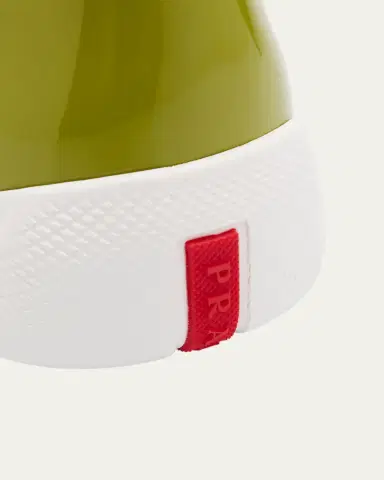 Prada Men's America's Cup Patent Leather Sneakers | Thumbnail 29