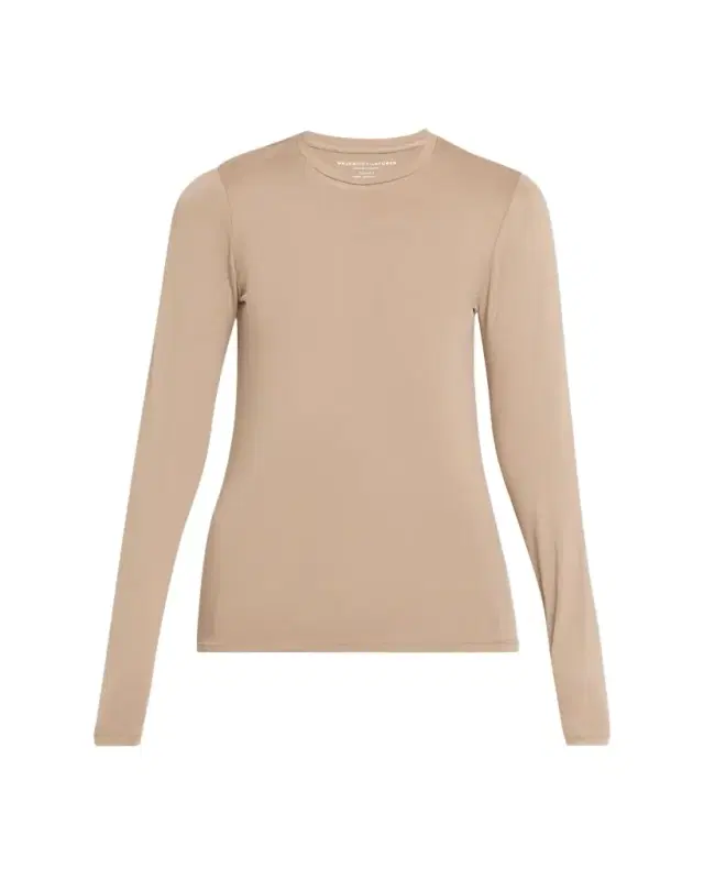 Soft Touch Long-Sleeve Crewneck T-Shirt