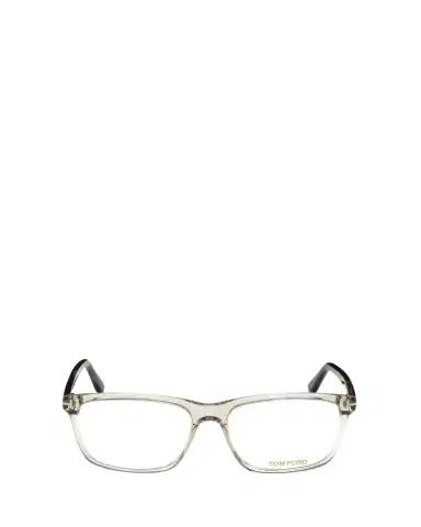 Tom Ford Square Acetate Optical Glasses, Gray | Thumbnail 1