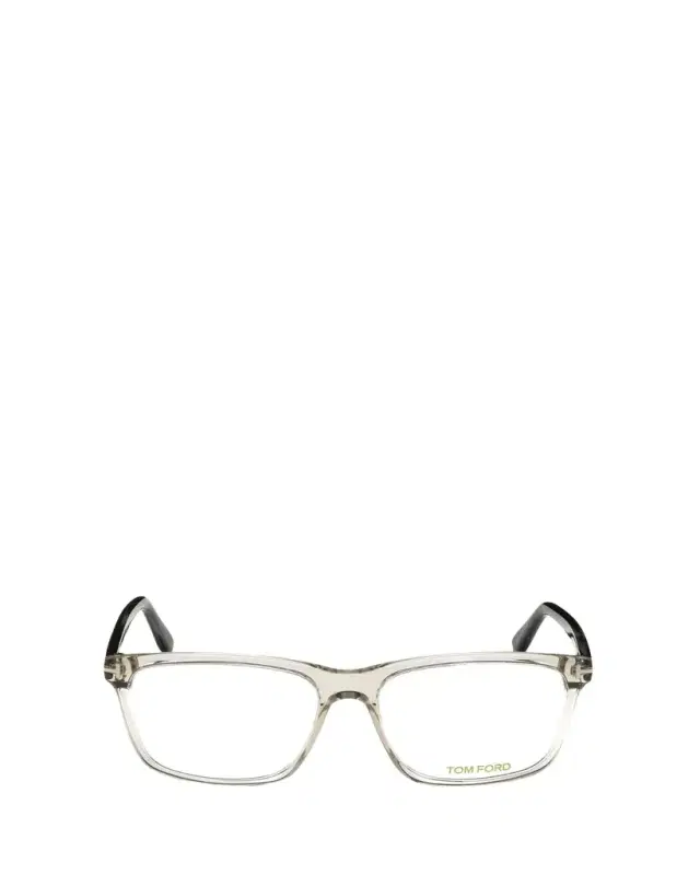 TOM FORD Square Acetate Optical Glasses, Gray